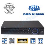 DMD918908 Diamond CCTV HD 1080p hybrid XVR hexaplex H264 υψηλής ποιότητας επαγγελματικό καταγραφικό 8 καμερών οικονομικό, 8CH καναλιών περιμετρικής προστασίας και ασφάλειας